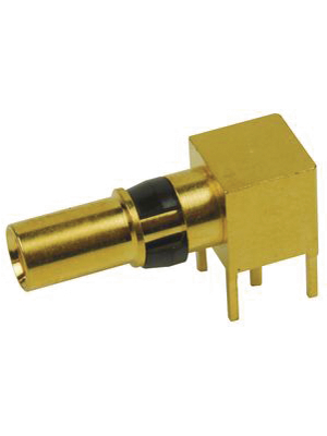 Coaxial contact socket, Angled, Socket, ...