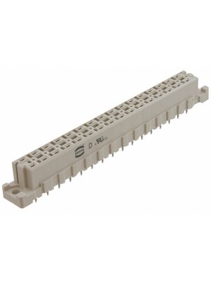 Multipole socket, D 32-p DIN 41612