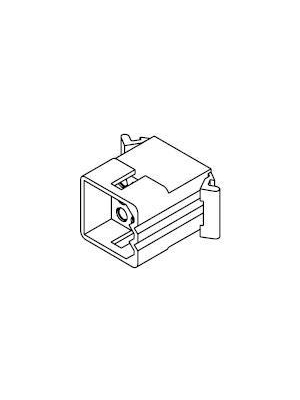 Plug housing, panel Poles Rows Pitch