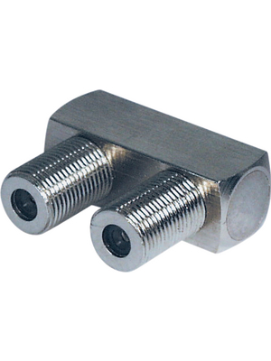 RF Adapter, U-Type, F Socket - F Socket,