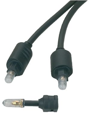 Audio Cable, TosLink Plug - TosLink Plug, 1m