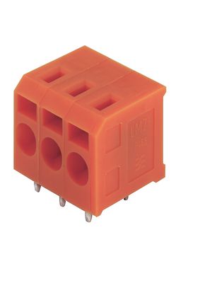 PCB Terminal Block, THT, 5.08mm Pitch, Horizontal, Spring Clamp, 2 Poles