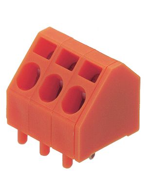 PCB Terminal Block, THT, 5.08mm Pitch, 135 °, Spring Clamp, 4 Poles