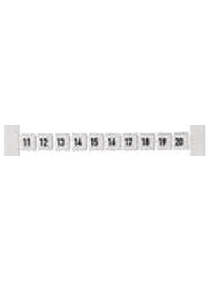 Labelling card 11-20 Pitch Poles