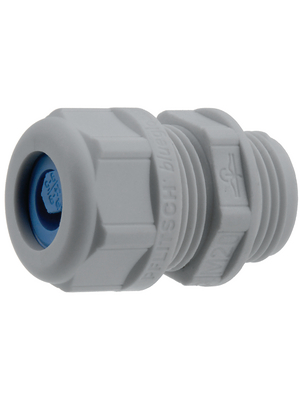 Cable Gland, 2 ... 7.5mm, M12, Polyamide, Grey