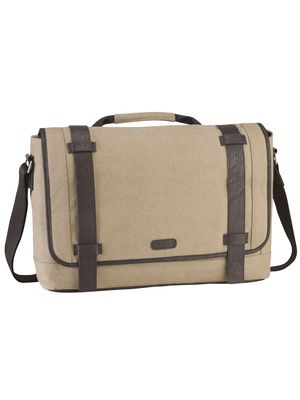 Notebook messenger bag, City Fusion 39.6 cm (15.6inc) Beige