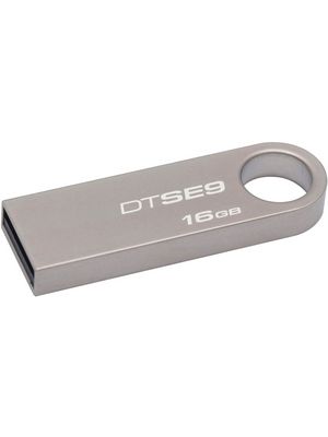 USB Stick, DataTraveler SE9, 16GB, USB 2.0, Silver