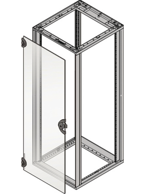 Smoke glass door 9 HE