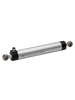 Linear Potentiometer Position Sensor Voltage Divider 450mm 0.05% 5kOhm Clamp Mount Connector, M12 LWG