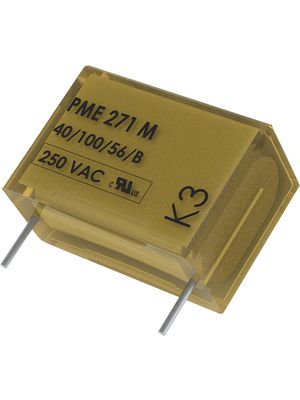 X2 Capacitor, 220nF, 275VAC, 630VDC, 10%