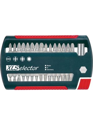 Bit Set XSelector, Phillips/Pozidriv/Slotted/Torx, 31pcs