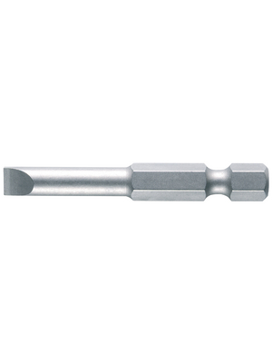 Long Bit for Slotted Screws, Slotted, 2.5 mm, 70mm