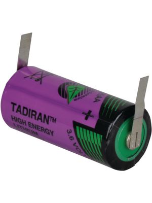 Primary Battery, 3.6V, 2/3AA, Lithium