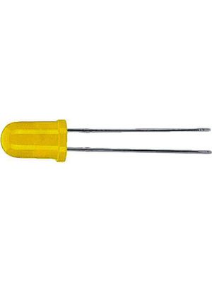 LED with resistor 590 nm Yellow T-1 3/4 14 V