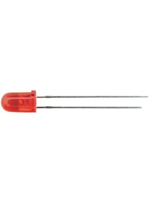 LED 627nm Red 5 mm T-1 3/4