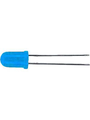 LED with resistor 430 nm Blue T-1 3/4 14 V