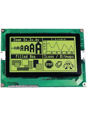 Graphic LCD display 240 x 128 Pixel