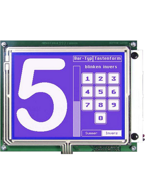 LCD, p-matrix display 320 x 240 Pixel