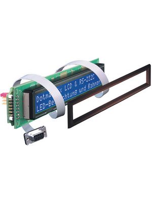 LCD, point display 12.7 mm 2 x 20