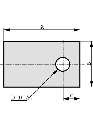 Thermal Gap Pad, TO-220, 2.01K/W, 19.05x12.7x0.15mm