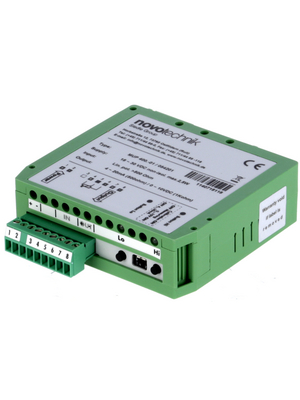 Teach-In Signal Conditioner for Potentiometer 0 ... 10 V / 4 ... 20 mA