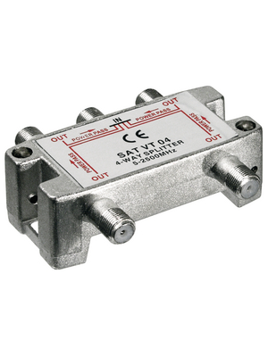 Splitter 4-way 5...2450 MHz 12.3dB