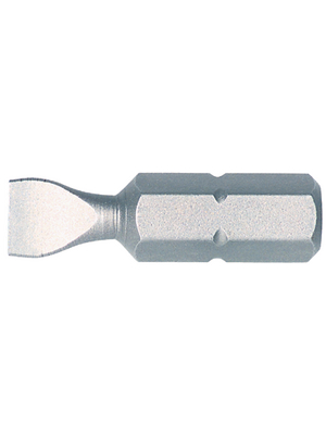 Bit for Slotted Screws, Slotted, 4.5 mm, 25mm