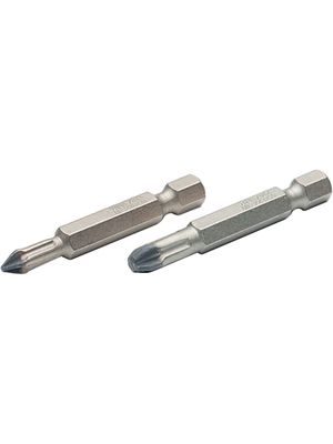 DuraBits for Phillips Cross-Drive Screws, Phillips, PH1, 50mm
