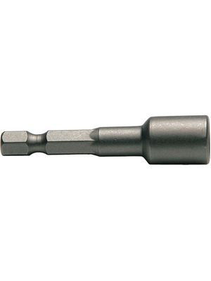 Socket Wrench Bit, Hex Nut, 8 mm, 55mm