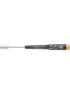 Hex Nut Screwdriver Dissipative, Precision, Slim 5.5 mm 60 mm