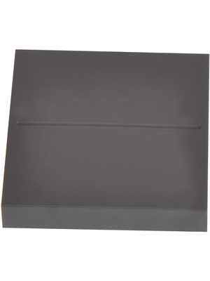 Button, 1-way, anthracite