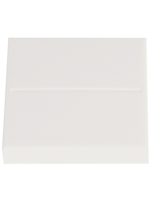 Button, 2-way, pure white